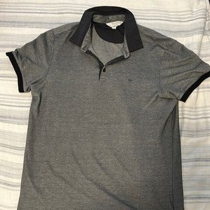Gray body fit Ck shirt Medium